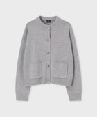 【ポール スミス/Paul Smith】の【洗える】スワール ボタン カーディガン グレー|ID: prp329100004755561 ipo3291000000034398739