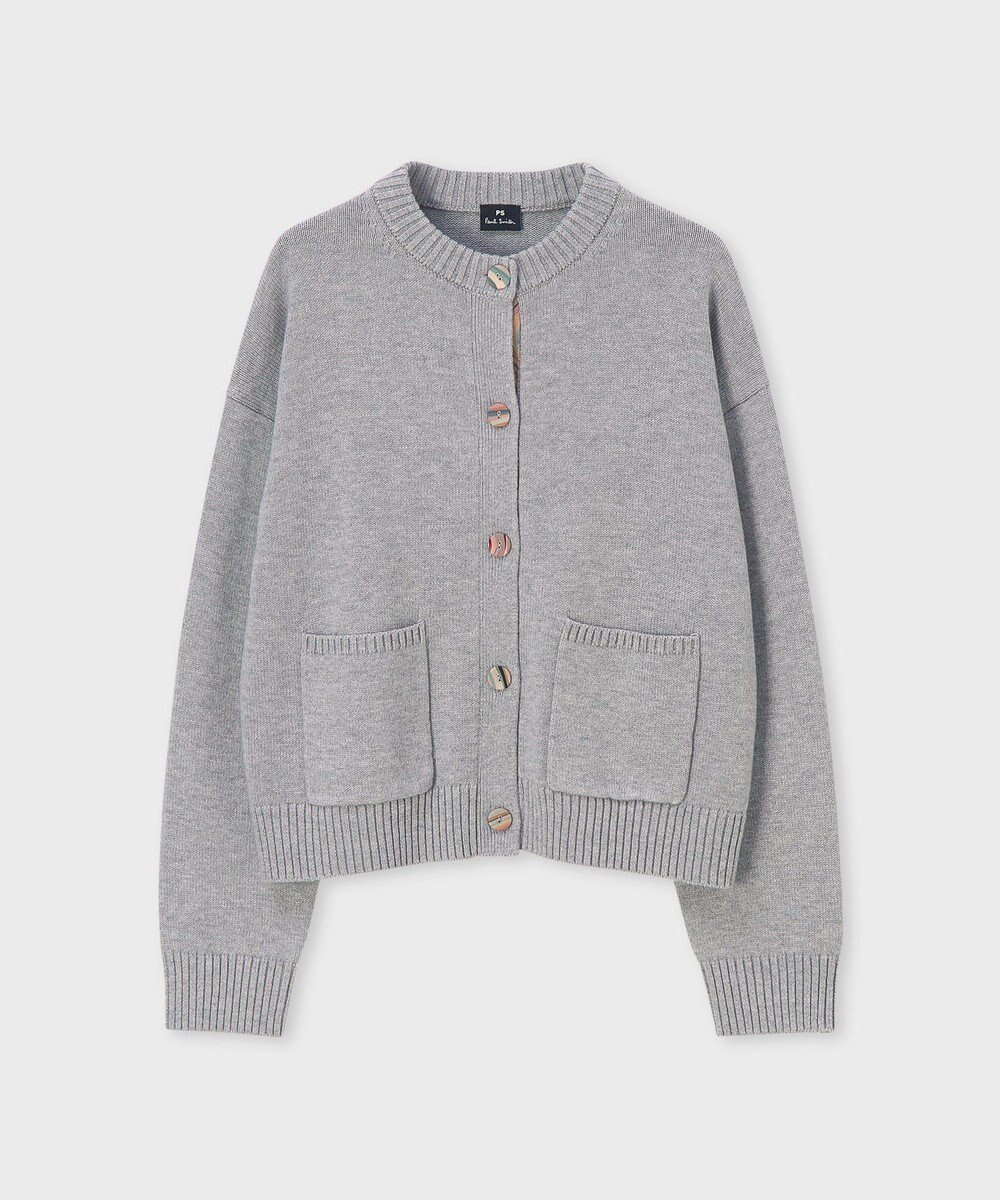 【ポール スミス/Paul Smith】の【洗える】スワール ボタン カーディガン インテリア・キッズ・メンズ・レディースファッション・服の通販 founy(ファニー) ファッション Fashion レディースファッション Fashion for Women トップス・カットソー Cut & Sew Tops カーディガン・羽織り Layered Style Cardigans エレガント 上品 Elegant カーディガン Cardigan, Knitwear クラシカル Classical, Vintage-Inspired クラシック Classic, Timeless Style シンプル Simple, Minimal 夏 Summer S/S・春夏 SS, Spring/Summer, Warm Season 洗える Machine Washable A/W・秋冬 Autumn/Winter グレー|ID: prp329100004755561 ipo3291000000034398739