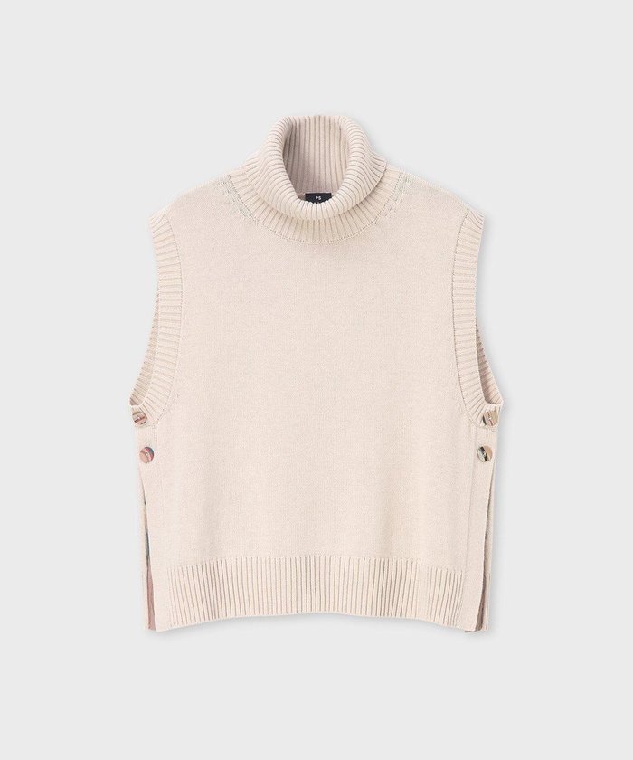 【ポール スミス/Paul Smith】の【洗える】スワール ボタン ベスト インテリア・キッズ・メンズ・レディースファッション・服の通販 founy(ファニー) https://founy.com/ ファッション Fashion レディースファッション Fashion for Women アウター Coat / Outerwear Collection トップス・カットソー Cut & Sew Tops ベスト&ジレ / 重ね着スタイル Vests & Gilets インナー Innerwear カットソー Cut and Sewn Top タートルネック Turtleneck, High Neck ノースリーブ Sleeveless, No-Sleeve ベスト Vest, Waistcoat 夏 Summer S/S・春夏 SS, Spring/Summer, Warm Season 洗える Machine Washable A/W・秋冬 Autumn/Winter |ID: prp329100004755562 ipo3291000000034398741
