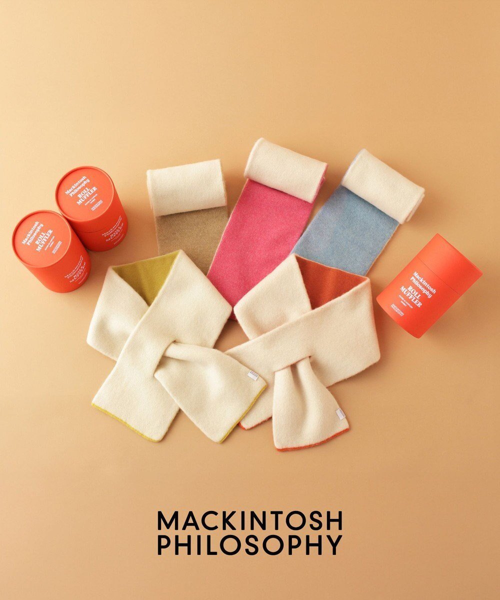 【ムーンバット/MOONBAT】のMACKINTOSH PHILOSOPHY(マッキントッシュ フィロソフィー)【ギフトBOX付】ウール100% リバーシブル ニット マフラー ユニセックス 日本製 インテリア・キッズ・メンズ・レディースファッション・服の通販 founy(ファニー) ファッション Fashion レディースファッション Fashion for Women トップス・カットソー Cut & Sew Tops ニット Knit Tops & Sweaters マフラー・スヌード / 冬小物の定番 Scarves & Mufflers クラシック Classic, Timeless Style コレクション Collection, Seasonal Line スヌード Snood, Infinity Scarf マフラー Scarf, Muffler メンズ Men's, Menswear モダン Modern, Contemporary リバーシブル Reversible, Two-Sided A/W・秋冬 Autumn/Winter 日本製 Made In Japan ギフト プレゼント Gift / Present オレンジ|ID: prp329100004755564 ipo3291000000034398753