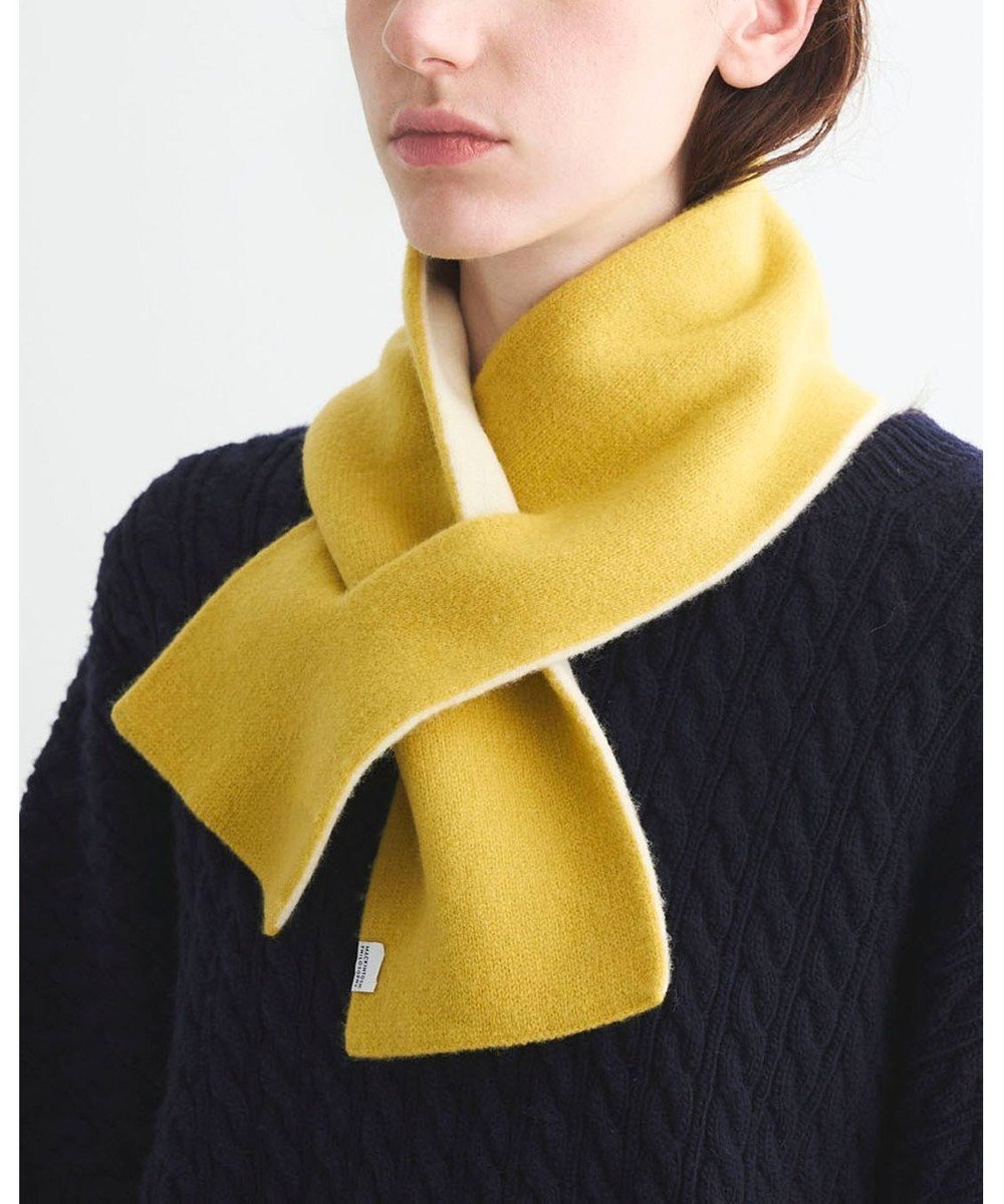 【ムーンバット/MOONBAT】のMACKINTOSH PHILOSOPHY(マッキントッシュ フィロソフィー)【ギフトBOX付】ウール100% リバーシブル ニット マフラー ユニセックス 日本製 インテリア・キッズ・メンズ・レディースファッション・服の通販 founy(ファニー) ファッション Fashion レディースファッション Fashion for Women トップス・カットソー Cut & Sew Tops ニット Knit Tops & Sweaters マフラー・スヌード / 冬小物の定番 Scarves & Mufflers クラシック Classic, Timeless Style コレクション Collection, Seasonal Line スヌード Snood, Infinity Scarf マフラー Scarf, Muffler メンズ Men's, Menswear モダン Modern, Contemporary リバーシブル Reversible, Two-Sided A/W・秋冬 Autumn/Winter 日本製 Made In Japan ギフト プレゼント Gift / Present レモンイエロー|ID: prp329100004755564 ipo3291000000034768572