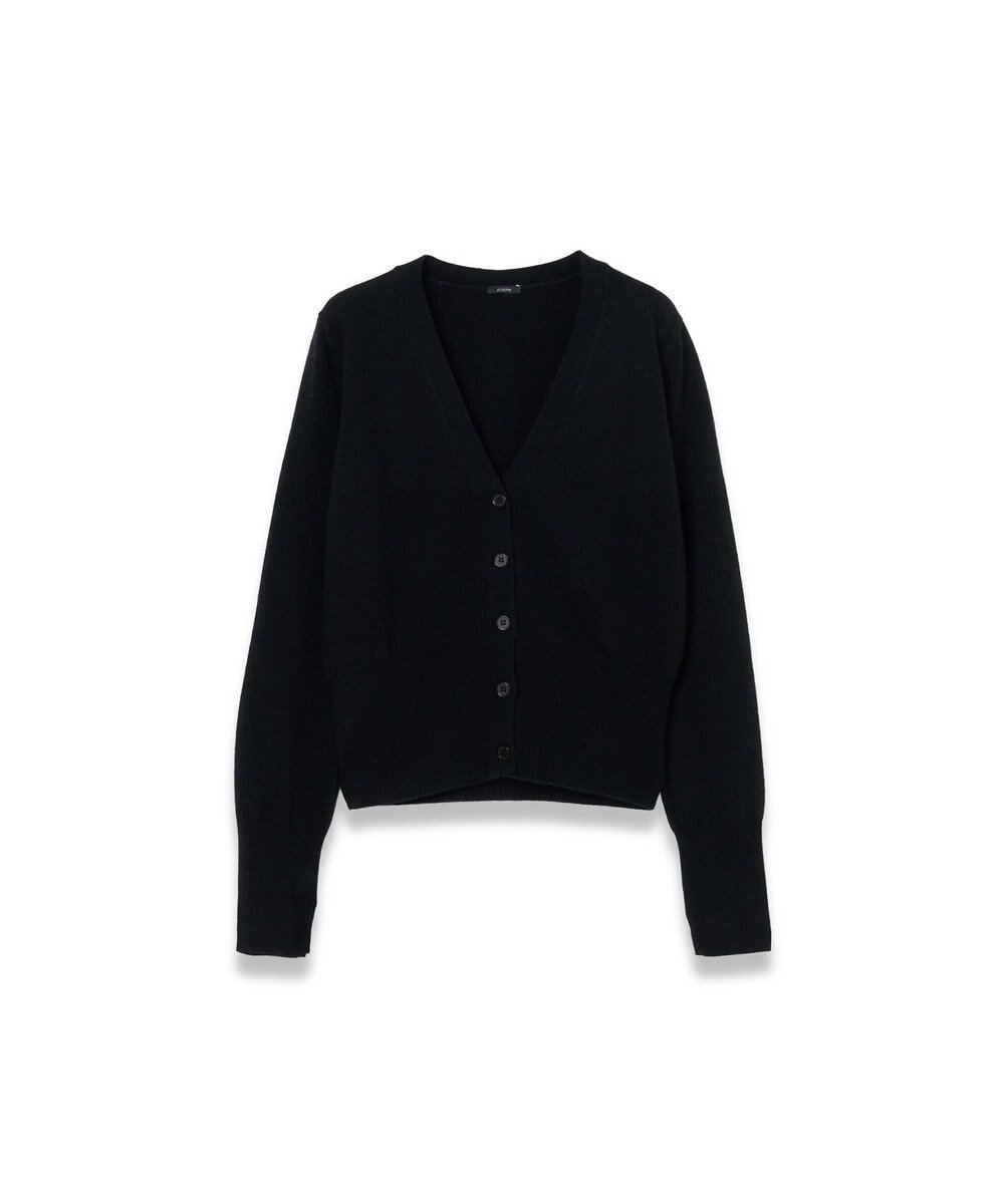 【ジョゼフ/JOSEPH】の【WEB OUTLET限定・洗える】ライトウールカシミヤ カーディガン インテリア・キッズ・メンズ・レディースファッション・服の通販 founy(ファニー) 　ファッション　Fashion　レディースファッション　Fashion for Women　トップス・カットソー　Cut & Sew Tops　カーディガン・羽織り　Layered Style Cardigans　アウトレット　Outlet / Clearance　カーディガン　Cardigan, Knitwear　スリット　Slit, Slit Detail　フィット　Fit, Slim Fit　レギュラー　Regular, Standard Fit　エレガント 上品　Elegant　洗える　Machine Washable　A/W・秋冬　Autumn/Winter　Black|ID: prp329100004755566 ipo3291000000034398760