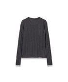 【ジョゼフ/JOSEPH】の【WEB OUTLET限定・洗える】テクスチャードレーヨン ラウンドネックニット Slate|ID: prp329100004755567 ipo3291000000034398766