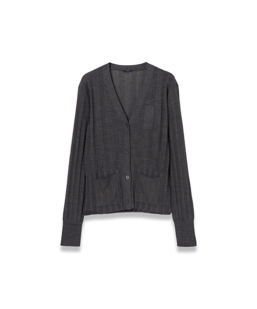 【ジョゼフ/JOSEPH】の【WEB OUTLET限定・洗える】テクスチャードレーヨン カーディガン インテリア・キッズ・メンズ・レディースファッション・服の通販 founy(ファニー) 　ファッション　Fashion　レディースファッション　Fashion for Women　トップス・カットソー　Cut & Sew Tops　カーディガン・羽織り　Layered Style Cardigans　アウトレット　Outlet / Clearance　カーディガン　Cardigan, Knitwear　フィット　Fit, Slim Fit　レギュラー　Regular, Standard Fit　エレガント 上品　Elegant　洗える　Machine Washable　A/W・秋冬　Autumn/Winter　長袖　Long Sleeve, Full Sleeve　Slate|ID: prp329100004755568 ipo3291000000034398770