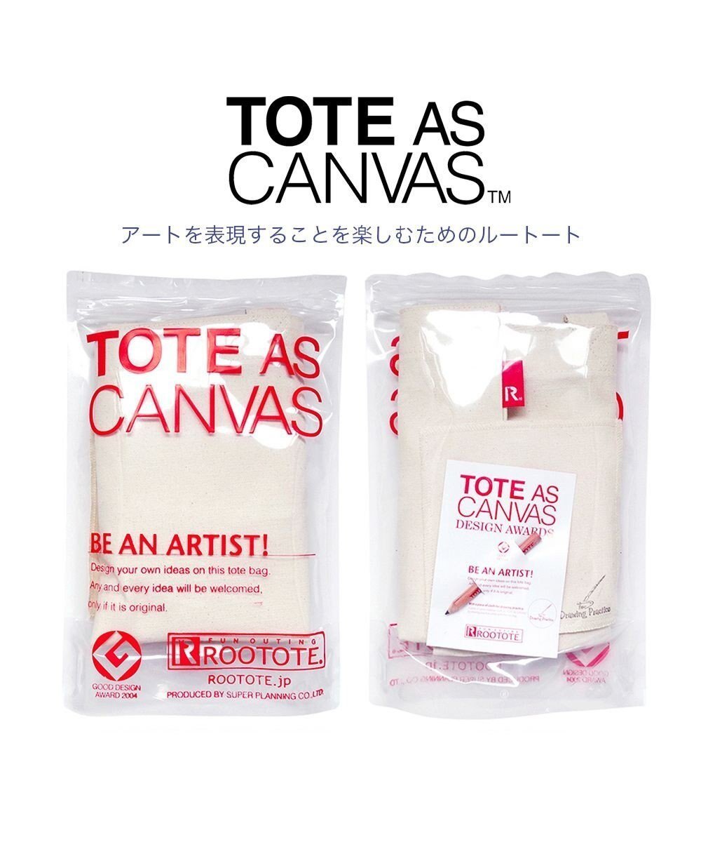 【ルートート/ROOTOTE】の9010 ルートート (ROOTOTE) /TOTE AS CANVAS (トート・アズ・キャンバス) インテリア・キッズ・メンズ・レディースファッション・服の通販 founy(ファニー) 　ファッション　Fashion　レディースファッション　Fashion for Women　バッグ　Bags　キャンバス　Canvas, Canvas Fabric　ポケット　Pocket, Pocket Detail　無地　Plain, Solid Color　05:ホワイト|ID: prp329100004755569 ipo3291000000034398773