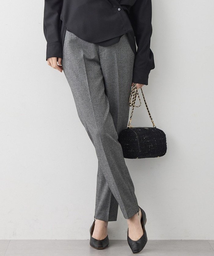 【23区/NIJYUSANKU】の【一部先行予約/洗える】フランネル2WAY テーパード パンツ インテリア・キッズ・メンズ・レディースファッション・服の通販 founy(ファニー) https://founy.com/ ファッション Fashion レディースファッション Fashion for Women パンツ Pants & Trousers 2025年 2025 2025-2026秋冬・A/W Autumn/Winter 2025–26 AW25–26 冬 Winter / This Winter おすすめ Recommended / Our Picks ショート Short, Short Length ストレッチ Stretch, Stretchy Fabric センター Center, Center Line テーパード Tapered, Tapered Pants トレンド Trend, Trending Now パターン Pattern, Design Print フレア Flare, Flared フロント Front, Front Design ボトム Bottoms, Lower Wear 定番 Standard, Basic Item 洗える Machine Washable A/W・秋冬 Autumn/Winter |ID: prp329100004755572 ipo3291000000034398782