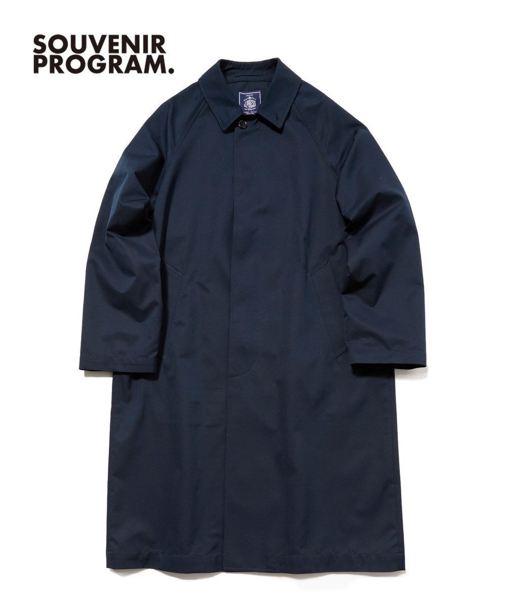 【ジェイ プレス/J.PRESS / MEN】の【J.PRESS ORIGINALS】【UNISEX】Cotton Like Polyester Balmacaan Coat インテリア・キッズ・メンズ・レディースファッション・服の通販 founy(ファニー) ファッション Fashion レディースファッション Fashion for Women アウター Coat / Outerwear Collection コート・ロングコート・ピーコート Long Coats, Peacoats & More レディースジャケット・軽アウター Jackets ユニセックス Unisex, Genderless シャンブレー Chambray, Denim-Like Fabric ジャケット Jacket, Outerwear ドレープ Drape, Draping Fabric フィット Fit, Slim Fit ロング Long, Long-Length 定番 Standard, Basic Item 春 Spring 秋 Autumn A/W・秋冬 Autumn/Winter 羽織 Haori, Light Jacket ネイビー系|ID: prp329100004755577 ipo3291000000035631707