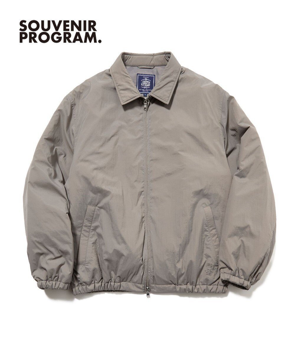 【ジェイ プレス/J.PRESS / MEN】の【J.PRESS ORIGINALS】【UNISEX】Nylon Washer Taffeta Golf Jacket インテリア・キッズ・メンズ・レディースファッション・服の通販 founy(ファニー) 　ファッション　Fashion　レディースファッション　Fashion for Women　アウター　Coat / Outerwear Collection　レディースジャケット・軽アウター　Jackets　ブルゾンジャケット・スポーティアウター　Blouson Jackets　ゴルフ　Golf　ユニセックス　Unisex, Genderless　クラシック　Classic, Timeless Style　ジャケット　Jacket, Outerwear　ブルゾン　Blouson, Bomber Jacket　リラックス　Relax, Relaxed Fit　A/W・秋冬　Autumn/Winter　ライトグレー系|ID: prp329100004755580 ipo3291000000034398811