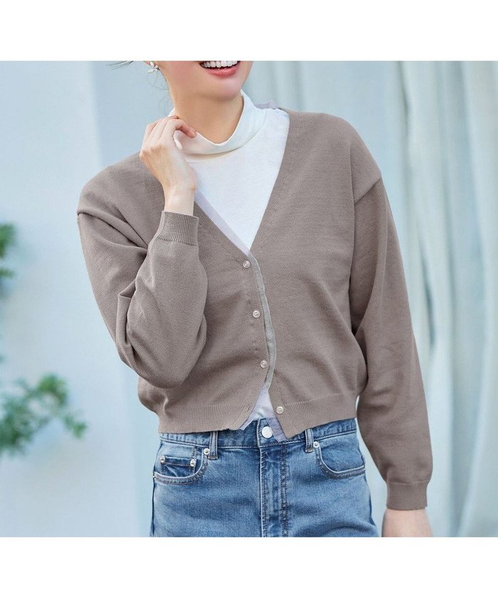 【ティアクラッセ/Tiaclasse】の【洗える】オーガンジーラインカーディガン インテリア・キッズ・メンズ・レディースファッション・服の通販 founy(ファニー) https://founy.com/ ファッション Fashion レディースファッション Fashion for Women トップス・カットソー Cut & Sew Tops カーディガン・羽織り Layered Style Cardigans アクセサリー Fashion Accessories オーガンジー Organza Fabric 春 Spring 洗える Machine Washable 秋 Autumn カーディガン Cardigan, Knitwear シューズ Shoes, Footwear シンプル Simple, Minimal デニム Denim, Jeans Material トレンド Trend, Trending Now 長袖 Long Sleeve, Full Sleeve パール Pearl, Pearl Accent フェミニン Feminine, Girly ベーシック Basic, Essential ポケット Pocket, Pocket Detail 無地 Plain, Solid Color ロング Long, Long-Length 楽ちん Easy Fit, Comfortable 冬 Winter / This Winter A/W・秋冬 Autumn/Winter 再入荷 Restock / Back in Stock プチプライス・低価格 Affordable / Budget Price エレガント 上品 Elegant 新作・新入荷 New Arrivals / New In |ID: prp329100004755582 ipo3291000000034398818