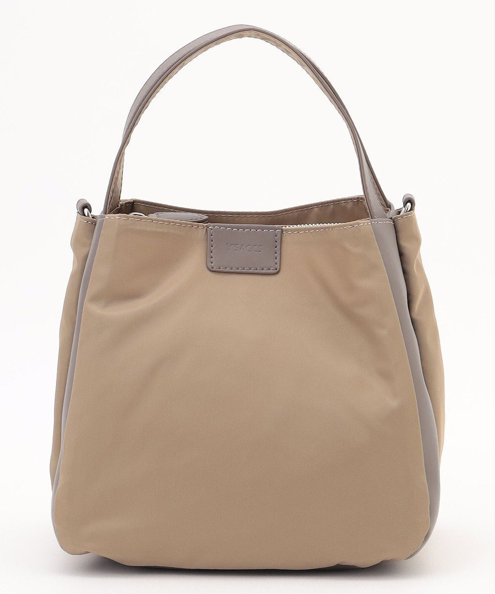 【イザック/Y'SACCS】のスクエアすっきりトート SSサイズ インテリア・キッズ・メンズ・レディースファッション・服の通販 founy(ファニー) 　ファッション　Fashion　レディースファッション　Fashion for Women　バッグ　Bags　シンプル　Simple, Minimal　スクエア　Square, Square Shape　スタイリッシュ　Stylish, Fashionable　スマート　Smart, Elegant　定番　Standard, Basic Item　人気　Popular, Best Seller　ポケット　Pocket, Pocket Detail　マグネット　Magnet, Magnetic Closure　ベージュ|ID: prp329100004755587 ipo3291000000034398843