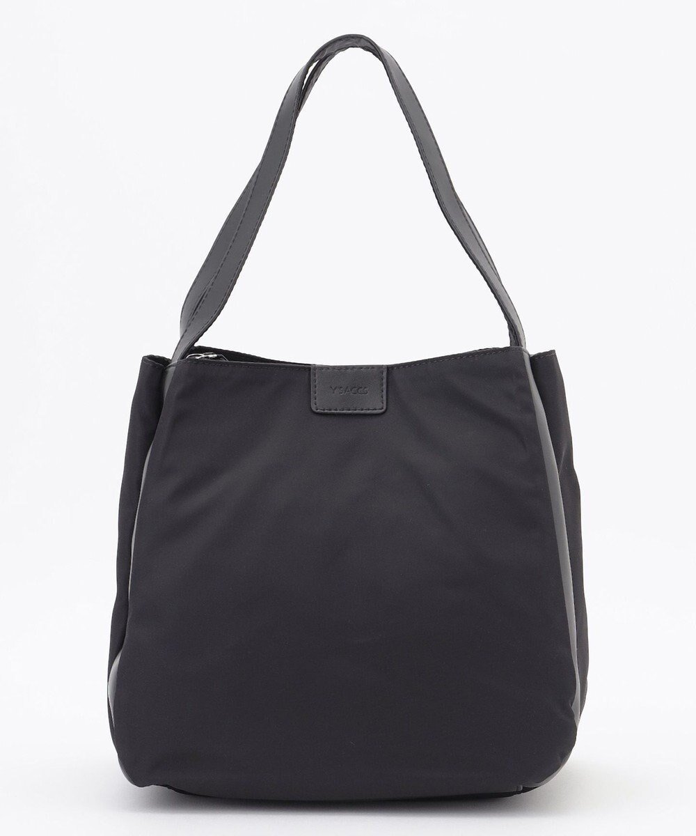 【イザック/Y'SACCS】のスクエアすっきりトート Sサイズ インテリア・キッズ・メンズ・レディースファッション・服の通販 founy(ファニー) 　ファッション　Fashion　レディースファッション　Fashion for Women　バッグ　Bags　シンプル　Simple, Minimal　スクエア　Square, Square Shape　スタイリッシュ　Stylish, Fashionable　スマート　Smart, Elegant　ポケット　Pocket, Pocket Detail　マグネット　Magnet, Magnetic Closure　人気　Popular, Best Seller　定番　Standard, Basic Item　ブラック|ID: prp329100004755588 ipo3291000000034398847