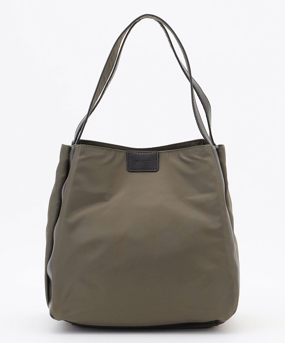 【イザック/Y'SACCS】のスクエアすっきりトート Sサイズ インテリア・キッズ・メンズ・レディースファッション・服の通販 founy(ファニー) 　ファッション　Fashion　レディースファッション　Fashion for Women　バッグ　Bags　シンプル　Simple, Minimal　スクエア　Square, Square Shape　スタイリッシュ　Stylish, Fashionable　スマート　Smart, Elegant　ポケット　Pocket, Pocket Detail　マグネット　Magnet, Magnetic Closure　人気　Popular, Best Seller　定番　Standard, Basic Item　カーキ|ID: prp329100004755588 ipo3291000000034398850