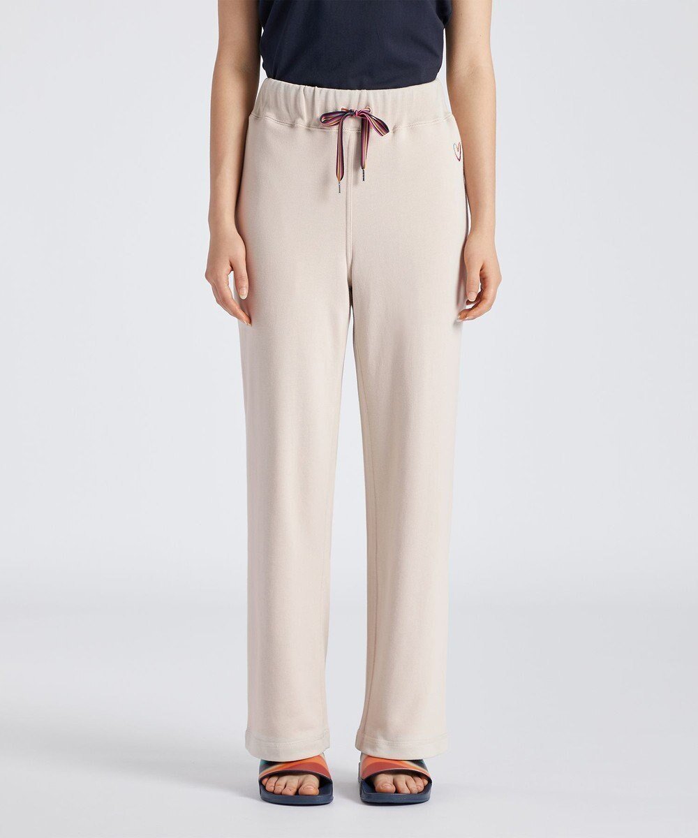 【ポール スミス/Paul Smith】のスワールハート スウェットパンツ インテリア・キッズ・メンズ・レディースファッション・服の通販 founy(ファニー) 　ファッション　Fashion　レディースファッション　Fashion for Women　パンツ　Pants & Trousers　おすすめ　Recommended / Our Picks　カラフル　Colorful Design　ストライプ　Stripe, Striped Pattern　セットアップ　Set-Up, Coordinated Outfit　パジャマ　Pajamas, Sleepwear　ライトベージュ|ID: prp329100004755593 ipo3291000000034889334