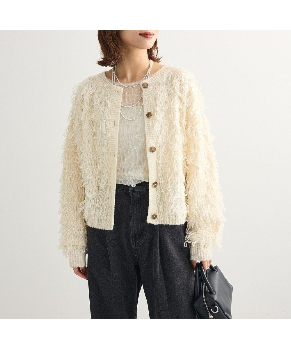 【グリーンパークス/Green Parks】のループニットカーディガン 人気、トレンドファッション・服の通販 founy(ファニー) ファッション Fashion レディースファッション Fashion for Women トップス・カットソー Cut & Sew Tops ニット Knit Tops & Sweaters カーディガン・羽織り Layered Style Cardigans おすすめ Recommended / Our Picks カーディガン Cardigan, Knitwear コンパクト Compact, Small Size ポケット Pocket, Pocket Detail ループ Loop, Loop Knit A/W・秋冬 Autumn/Winter other-1|ID: prp329100004755597 ipo3291000000034398900