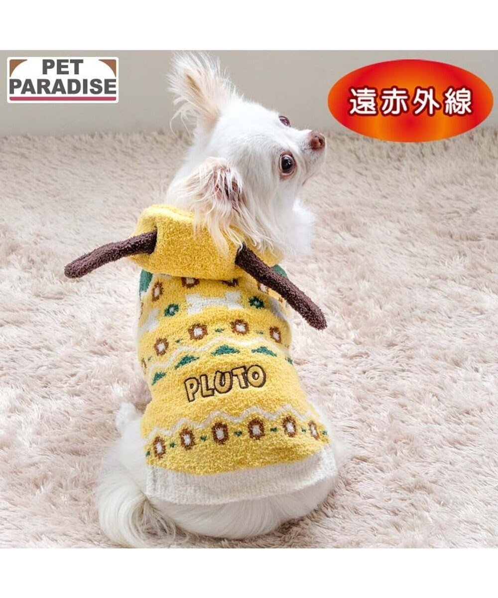 【ペットパラダイス/PET PARADISE / GOODS】のディズニー プルート ノルディック ニット 小型犬 インテリア・キッズ・メンズ・レディースファッション・服の通販 founy(ファニー) 　イエロー　Yellow　冬　Winter / This Winter　犬　Dog　A/W・秋冬　Autumn/Winter　防寒　Cold Protection, Winter-Ready　ホーム・キャンプ・アウトドア・お取り寄せ　Home Living / Home & Lifestyle / Camping Gear / Outdoor Camping　ペットグッズ　Pet Supplies　イエロー|ID: prp329100004756696 ipo3291000000034409694