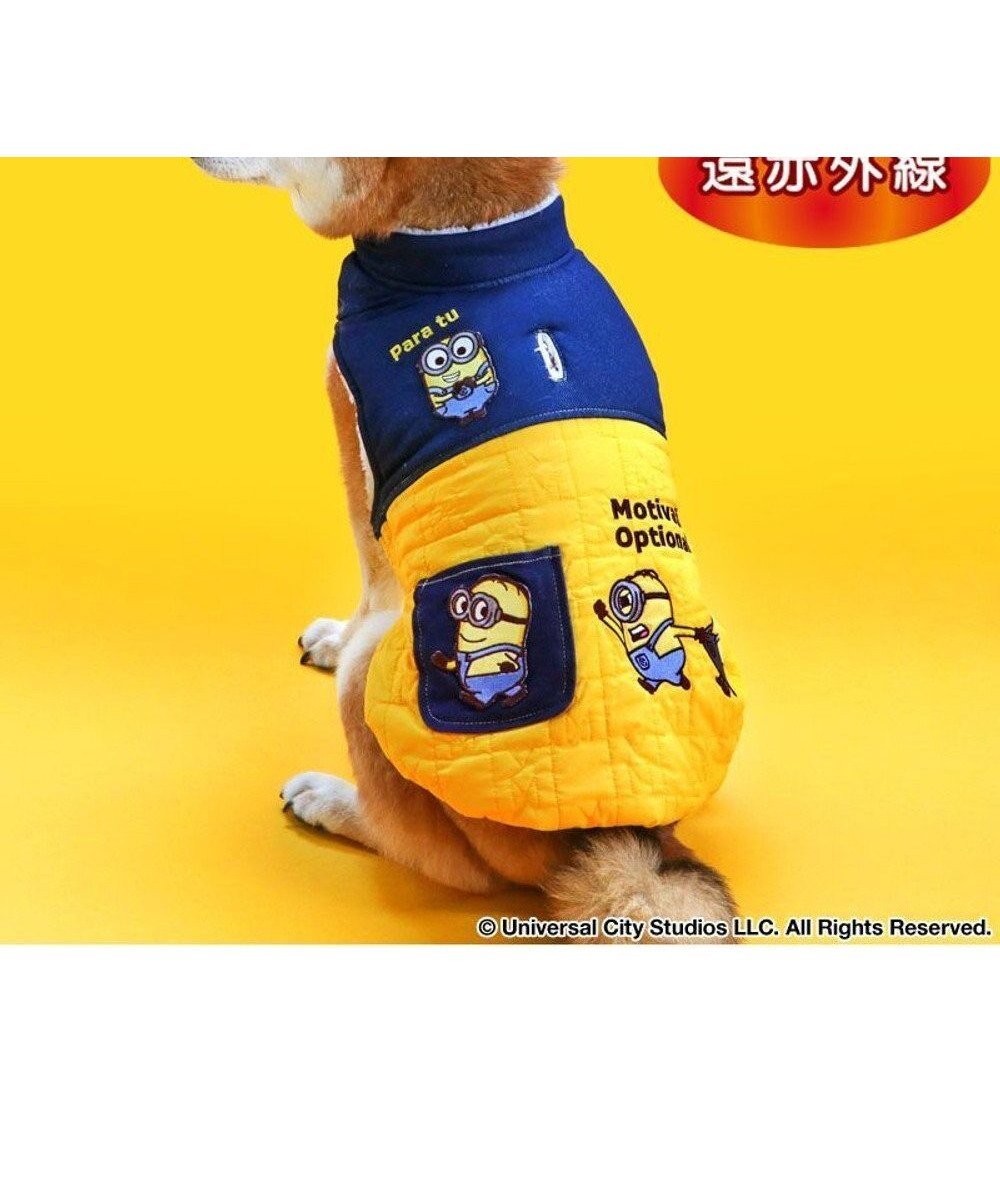 【ペットパラダイス/PET PARADISE / GOODS】のミニオンボブ 脇開き ベスト 中型犬 インテリア・キッズ・メンズ・レディースファッション・服の通販 founy(ファニー) イエロー Yellow ベスト Vest, Waistcoat 冬 Winter / This Winter 犬 Dog A/W・秋冬 Autumn/Winter 防寒 Cold Protection, Winter-Ready ホーム・キャンプ・アウトドア・お取り寄せ Home Living / Home & Lifestyle / Camping Gear / Outdoor Camping ペットグッズ Pet Supplies イエロー|ID: prp329100004756698 ipo3291000000034409698