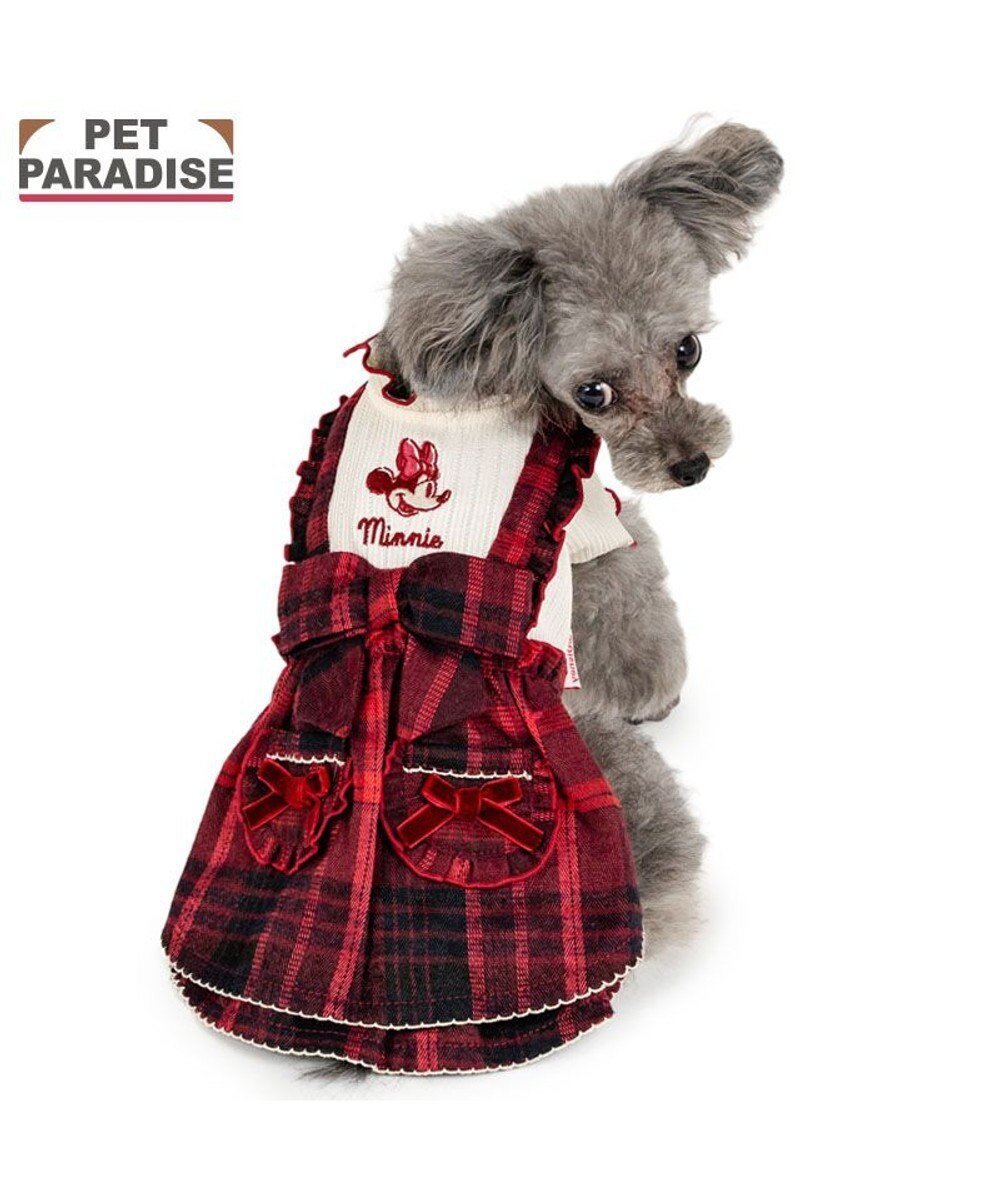 【ペットパラダイス/PET PARADISE / GOODS】のディズニー ミ二ーマウス チェック オーバーオール 小型犬 インテリア・キッズ・メンズ・レディースファッション・服の通販 founy(ファニー) イレギュラー Irregular Design チェック Check, Plaid, Tartan 冬 Winter / This Winter 犬 Dog A/W・秋冬 Autumn/Winter ホーム・キャンプ・アウトドア・お取り寄せ Home Living / Home & Lifestyle / Camping Gear / Outdoor Camping ペットグッズ Pet Supplies レッド×ホワイト|ID: prp329100004756705 ipo3291000000034409712
