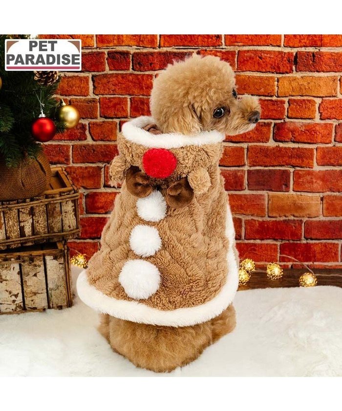 【ペットパラダイス/PET PARADISE / GOODS】のペットパラダイス トナカイ ポンチョ 2025 小型犬 インテリア・キッズ・メンズ・レディースファッション・服の通販 founy(ファニー) https://founy.com/ クリスマス X'mas Christmas / X'mas イレギュラー Irregular Design ポンチョ Poncho, Cape Style 冬 Winter / This Winter 犬 Dog A/W・秋冬 Autumn/Winter 防寒 Cold Protection, Winter-Ready ホーム・キャンプ・アウトドア・お取り寄せ Home Living / Home & Lifestyle / Camping Gear / Outdoor Camping ペットグッズ Pet Supplies |ID: prp329100004756726 ipo3291000000034409755