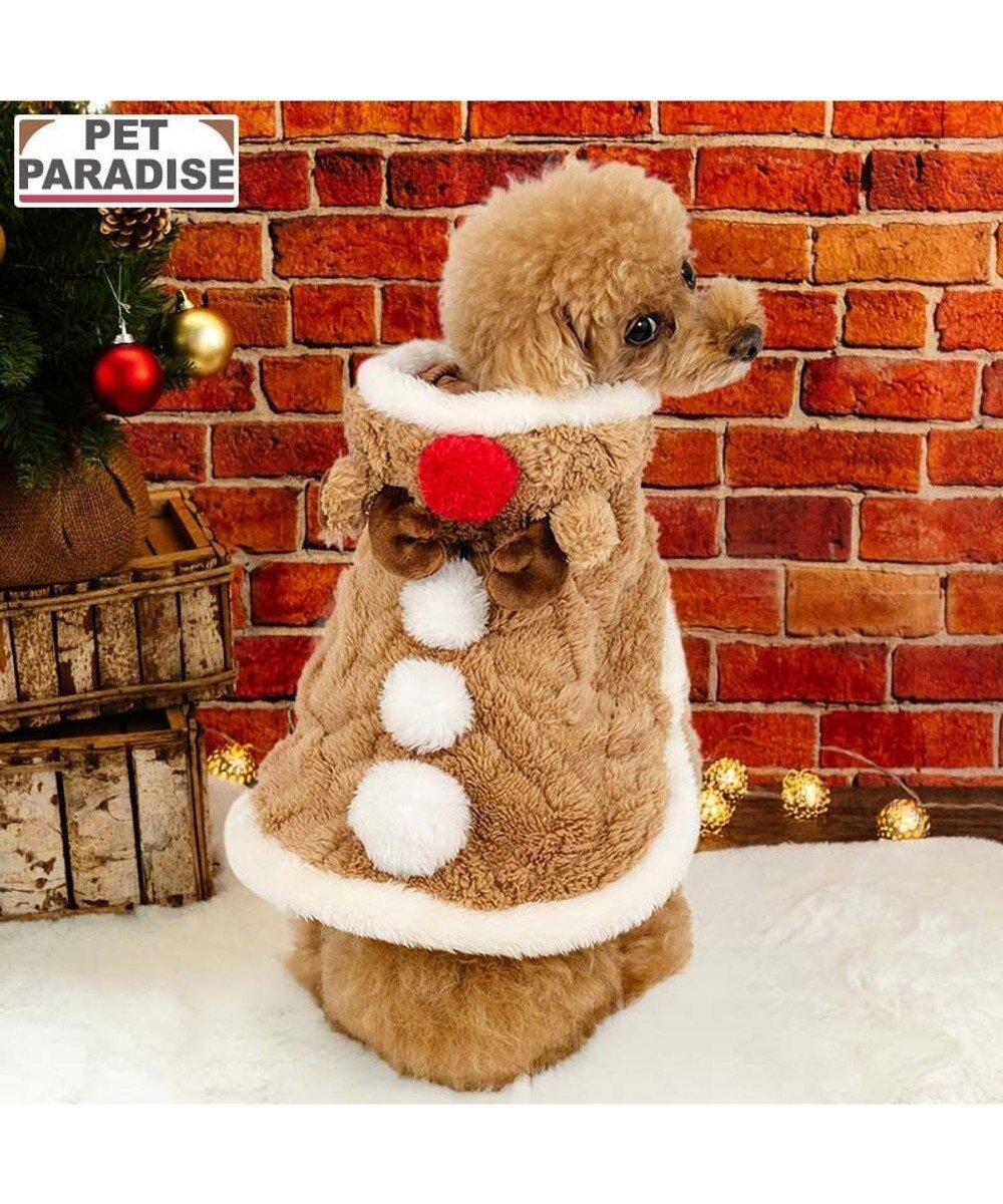 【ペットパラダイス/PET PARADISE / GOODS】のペットパラダイス トナカイ ポンチョ 2025 小型犬 人気、トレンドファッション・服の通販 founy(ファニー) クリスマス X'mas Christmas / X'mas イレギュラー Irregular Design ポンチョ Poncho, Cape Style 冬 Winter / This Winter 犬 Dog A/W・秋冬 Autumn/Winter 防寒 Cold Protection, Winter-Ready ホーム・キャンプ・アウトドア・お取り寄せ Home Living / Home & Lifestyle / Camping Gear / Outdoor Camping ペットグッズ Pet Supplies other-1|ID: prp329100004756726 ipo3291000000034409755