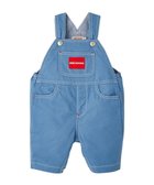 【ミキハウスホットビスケッツ/MIKI HOUSE HOT BISCUITS / KIDS】の【ミキハウス】【70-100cm】6分丈オーバーオール ストームブルー|ID: prp329100004756735 ipo3291000000034409783