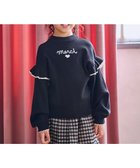 【エニィ/ANY / KIDS】の肩フリル しあわせタッチニット ブラック|ID: prp329100004756768 ipo3291000000035605811