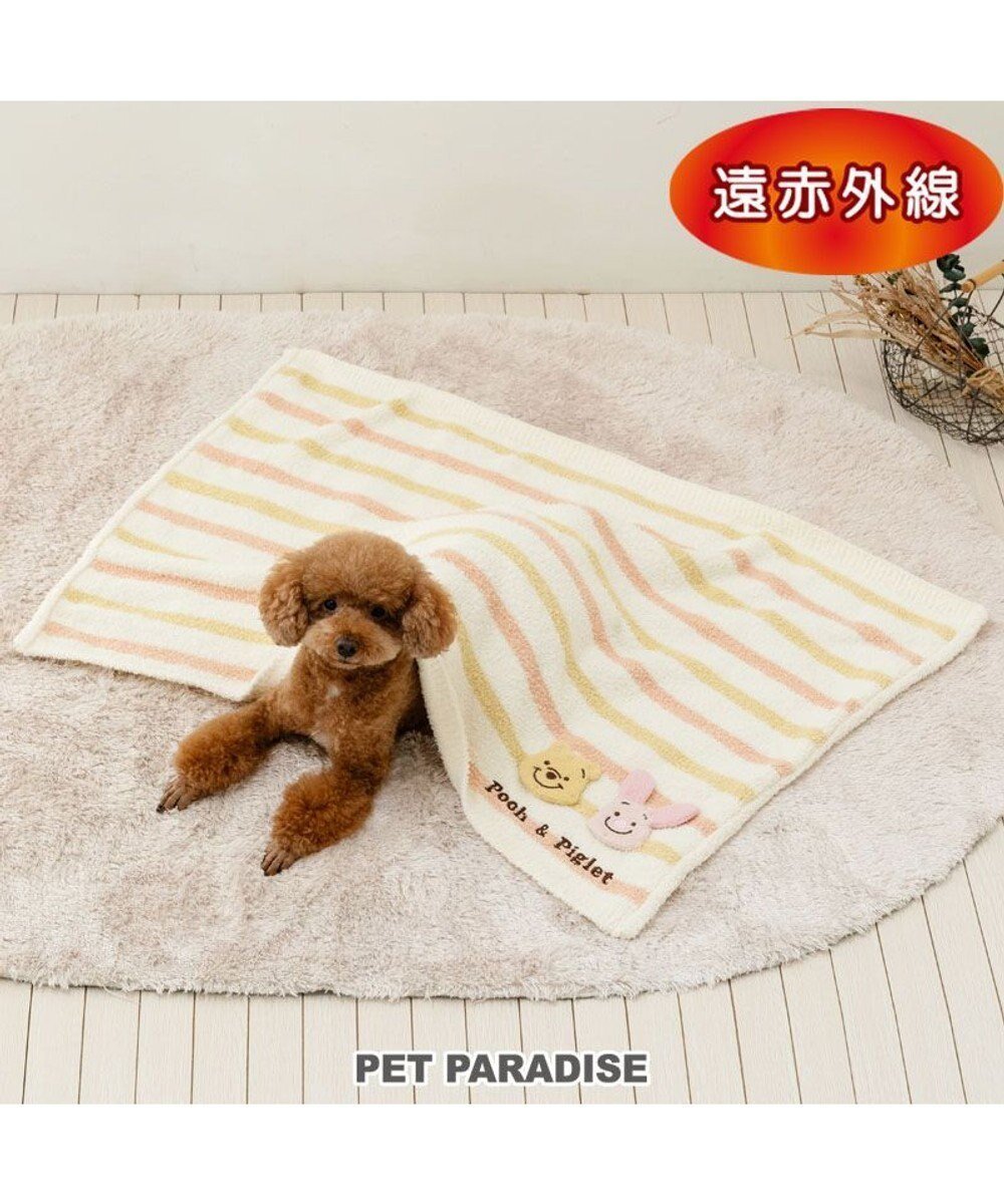 【ペットパラダイス/PET PARADISE / GOODS】のディズニー くまのプーさん & ピグレット 遠赤外線 ブランケット 小型犬 人気、トレンドファッション・服の通販 founy(ファニー) ブランケット Blanket, Throw Blanket 犬 Dog 防寒 Cold Protection, Winter-Ready ホーム・キャンプ・アウトドア・お取り寄せ Home Living / Home & Lifestyle / Camping Gear / Outdoor Camping ペットグッズ Pet Supplies other-1|ID: prp329100004756769 ipo3291000000034409904