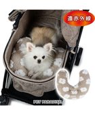 【ペットパラダイス/PET PARADISE / GOODS】のペットパラダイス 遠赤外線 ボアピロー 《お花柄》 ベージュ|ID: prp329100004756773 ipo3291000000034409925