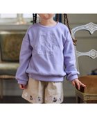 【エニィ/ANY / KIDS】のアニマル刺繍 裏シャギー トレーナー ラベンダー×イヌ|ID: prp329100004756784 ipo3291000000034409959