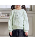 【エニィ/ANY / KIDS】のアニマル刺繍 裏シャギー トレーナー ミント×ネコ|ID: prp329100004756784 ipo3291000000034409961