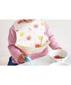 【ミキハウスホットビスケッツ/MIKI HOUSE HOT BISCUITS / KIDS】の総柄 お食事スタイ 赤|ID: prp329100004756789 ipo3291000000034409978