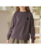 【エニィ/ANY / KIDS】の刺繍トレーナー 人気、トレンドファッション・服の通販 founy(ファニー) ファッション Fashion キッズファッション Fashion for Kids トップス・カットソー Cut & Sew Tops おすすめ Recommended / Our Picks スウェット / スエット Sweatshirt, Sweatwear トレーナー Sweatshirt, Trainer レオパード Leopard, Animal Print 秋 Autumn A/W・秋冬 Autumn/Winter thumbnail グレー|ID: prp329100004756807 ipo3291000000034410108