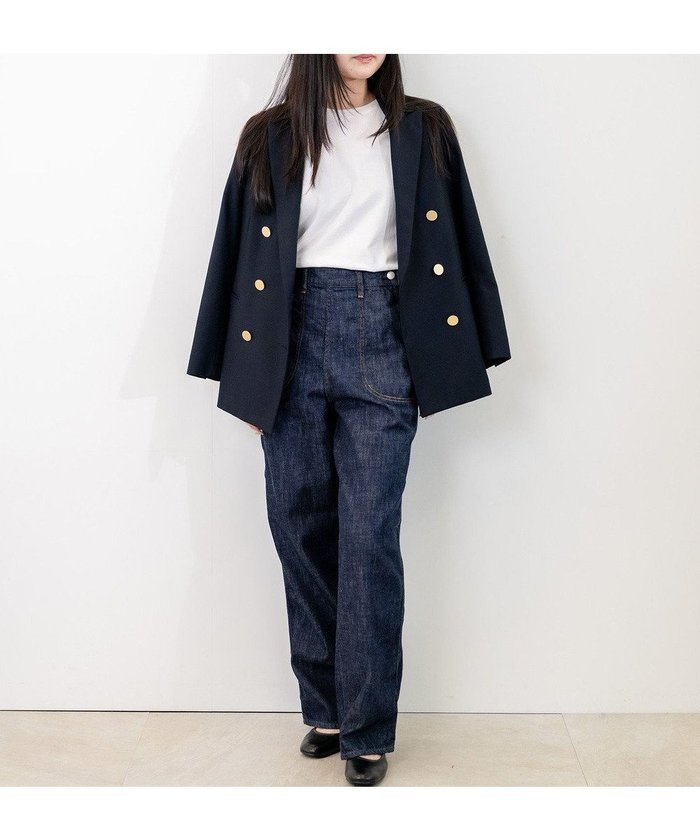 【サキュウ/caqu】のデニムランチパンツ Ver.2 インテリア・キッズ・メンズ・レディースファッション・服の通販 founy(ファニー) https://founy.com/ ファッション Fashion レディースファッション Fashion for Women パンツ Pants & Trousers デニムパンツ・ジーンズ・美脚デニム Denim Jeans & Pants インディゴ Indigo Denim シンプル Simple, Minimal ジーンズ Jeans, Denim Pants ストレート Straight, Straight Cut テーパード Tapered, Tapered Pants デニム Denim, Jeans Material フロント Front, Front Design ポケット Pocket, Pocket Detail A/W・秋冬 Autumn/Winter S/S・春夏 SS, Spring/Summer, Warm Season 夏 Summer |ID: prp329100004756816 ipo3291000000034410133