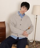 【ウィゴー/WEGO / MEN】のブークレボタンカーディガン ライトグレー|ID: prp329100004756817 ipo3291000000034410141