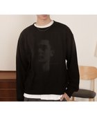 【ウィゴー/WEGO / MEN】のフェードプリントプルオーバー ブラック|ID: prp329100004756821 ipo3291000000034410155