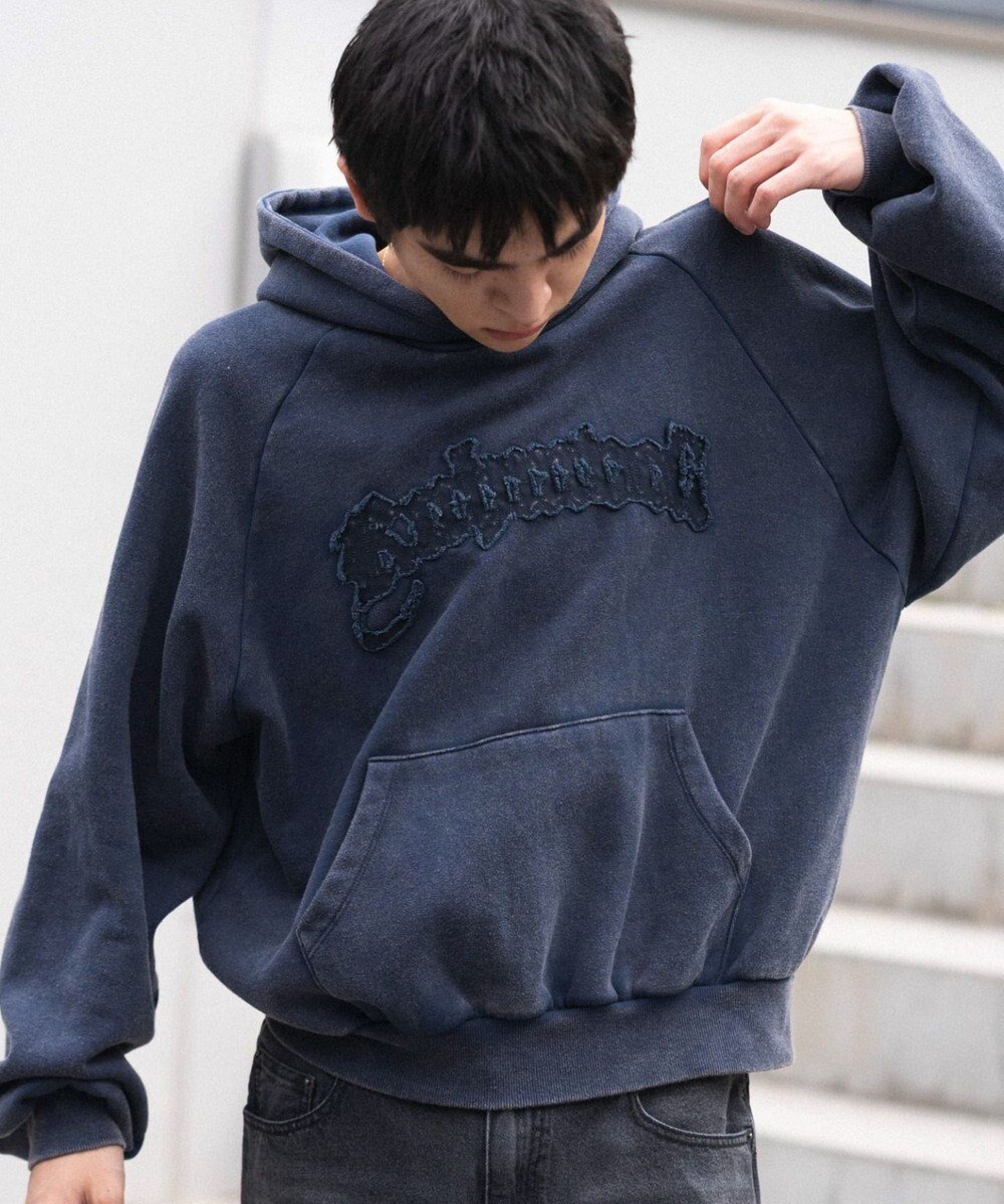 【ウィゴー/WEGO / MEN】のショートグラフィックプルパーカー 人気、トレンドファッション・服の通販 founy(ファニー) 　ファッション　Fashion　メンズファッション　Fashion for Men　トップス・カットソー　Cut & Sew Tops　パーカー・フーディー / カジュアルコーデ　Hoodies & Parkas　秋　Autumn　ケミカル　Chemical, Chemical Wash　コンパクト　Compact, Small Size　ショーツ　Shorts, Short Pants　スマホ　Smartphone, Mobile Device　トレンド　Trend, Trending Now　長袖　Long Sleeve, Full Sleeve　パーカー　Hoodie, Parka　ビンテージ　Vintage, Retro Style　メンズ　Men's, Menswear　冬　Winter / This Winter　A/W・秋冬　Autumn/Winter　おすすめ　Recommended / Our Picks　 other-1|ID: prp329100004756824 ipo3291000000034410169