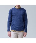 【ジェイ プレス/J.PRESS / MEN】のウール×カシミヤの上質素材【Cash Lamb s Wool】ケーブルクルーネック ニット_25年モデル ネイビー系|ID: prp329100004756825 ipo3291000000034410185