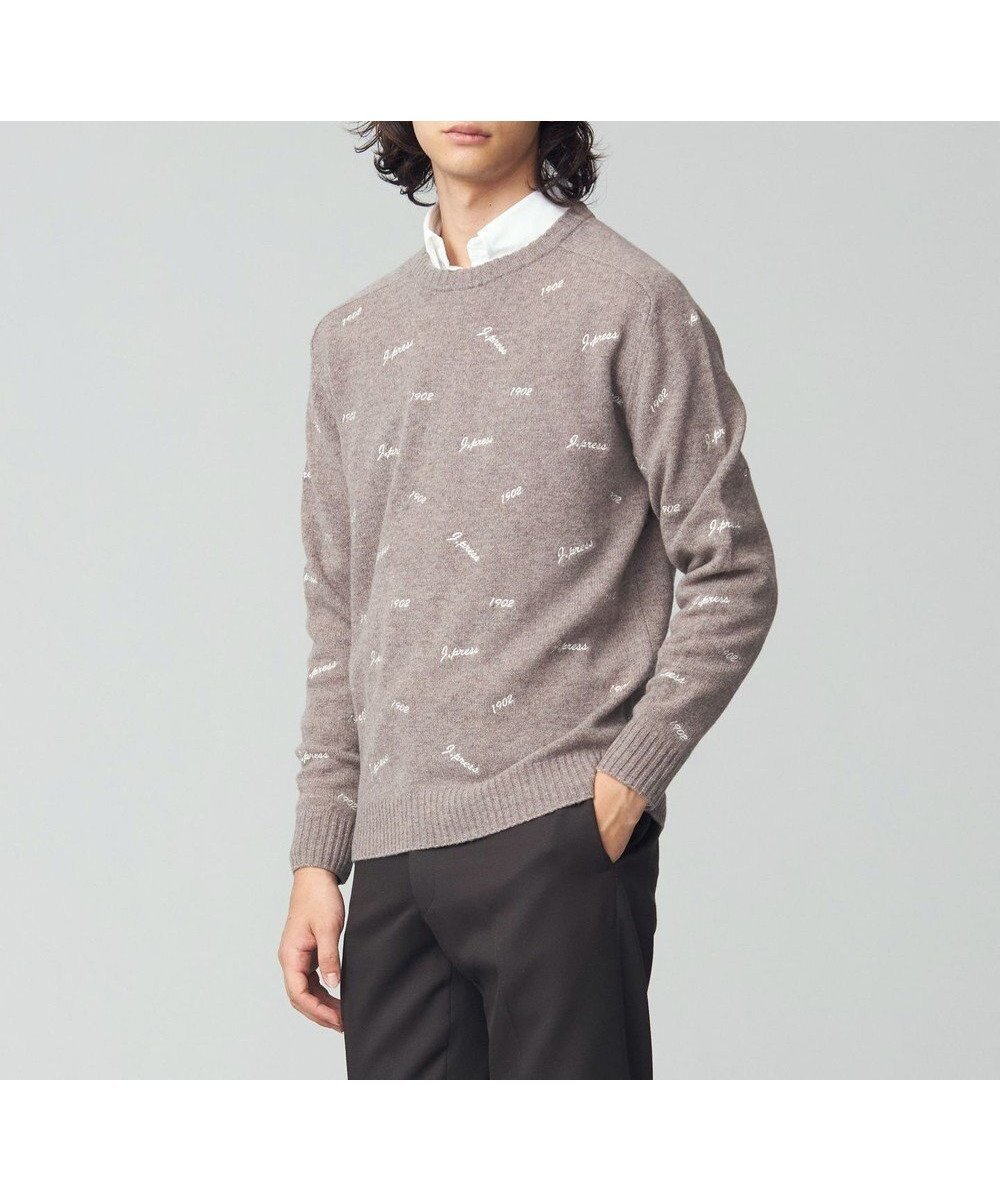 【ジェイ プレス/J.PRESS / MEN】のエンブロイダリー クルーネックニット 人気、トレンドファッション・服の通販 founy(ファニー) 　ファッション　Fashion　メンズファッション　Fashion for Men　トップス・カットソー　Cut & Sew Tops　ニット・セーター / 定番トップス　Knit Tops & Sweaters　エンブロイダリー　Embroidery Design　セーター　Sweater, Knitwear　A/W・秋冬　Autumn/Winter　 other-1|ID: prp329100004756829 ipo3291000000034410242
