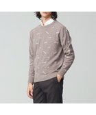 【ジェイ プレス/J.PRESS / MEN】のエンブロイダリー クルーネックニット グレー系|ID: prp329100004756829 ipo3291000000034410243