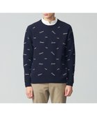 【ジェイ プレス/J.PRESS / MEN】のエンブロイダリー クルーネックニット ネイビー系|ID: prp329100004756829 ipo3291000000034410244