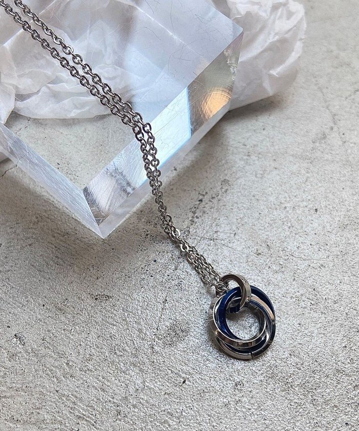 【ウィゴー/WEGO / MEN】のミニトリプルリングチェーンネックレス インテリア・キッズ・メンズ・レディースファッション・服の通販 founy(ファニー) https://founy.com/ ファッション Fashion メンズファッション Fashion for Men アクセサリー Fashion Accessories ジュエリー Jewelry ファッションリング Fashion Rings ネックレス Necklaces & Pendants アクセサリー Fashion Accessories シンプル Simple, Minimal チェーン Chain, Chain Strap ネックレス Necklace, Pendant Necklace プチプライス・低価格 Affordable / Budget Price モチーフ Motif, Design Theme |ID: prp329100004756837 ipo3291000000034410332