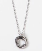 【ウィゴー/WEGO / MEN】のミニトリプルリングチェーンネックレス シルバー|ID: prp329100004756837 ipo3291000000034410335