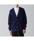 【アンフィーロ/UNFILO / MEN】のイージーケア ニットカーディガン 23年春夏商品 ネイビー|ID: prp329100004756843 ipo3291000000034410409