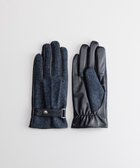 【オルクベット/ORuKuBET / MEN】のHarris Tweedグローブ(MEN)【日本製・タッチパネル対応】 人気、トレンドファッション・服の通販 founy(ファニー) ファッション Fashion メンズファッション Fashion for Men ツイード Twill, Twill Weave 人気 Popular, Best Seller 無地 Plain, Solid Color A/W・秋冬 Autumn/Winter 日本製 Made In Japan 2025年 2025 2025-2026秋冬・A/W Autumn/Winter 2025–26 AW25–26 thumbnail ネイビー3|ID: prp329100004756844 ipo3291000000034410427