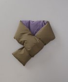 【オーロラ/AURORA / MEN】の【 LANVIN COLLECTION(ランバン コレクション) 】 リバーシブル中綿マフラー カーキ|ID: prp329100004756845 ipo3291000000034410436