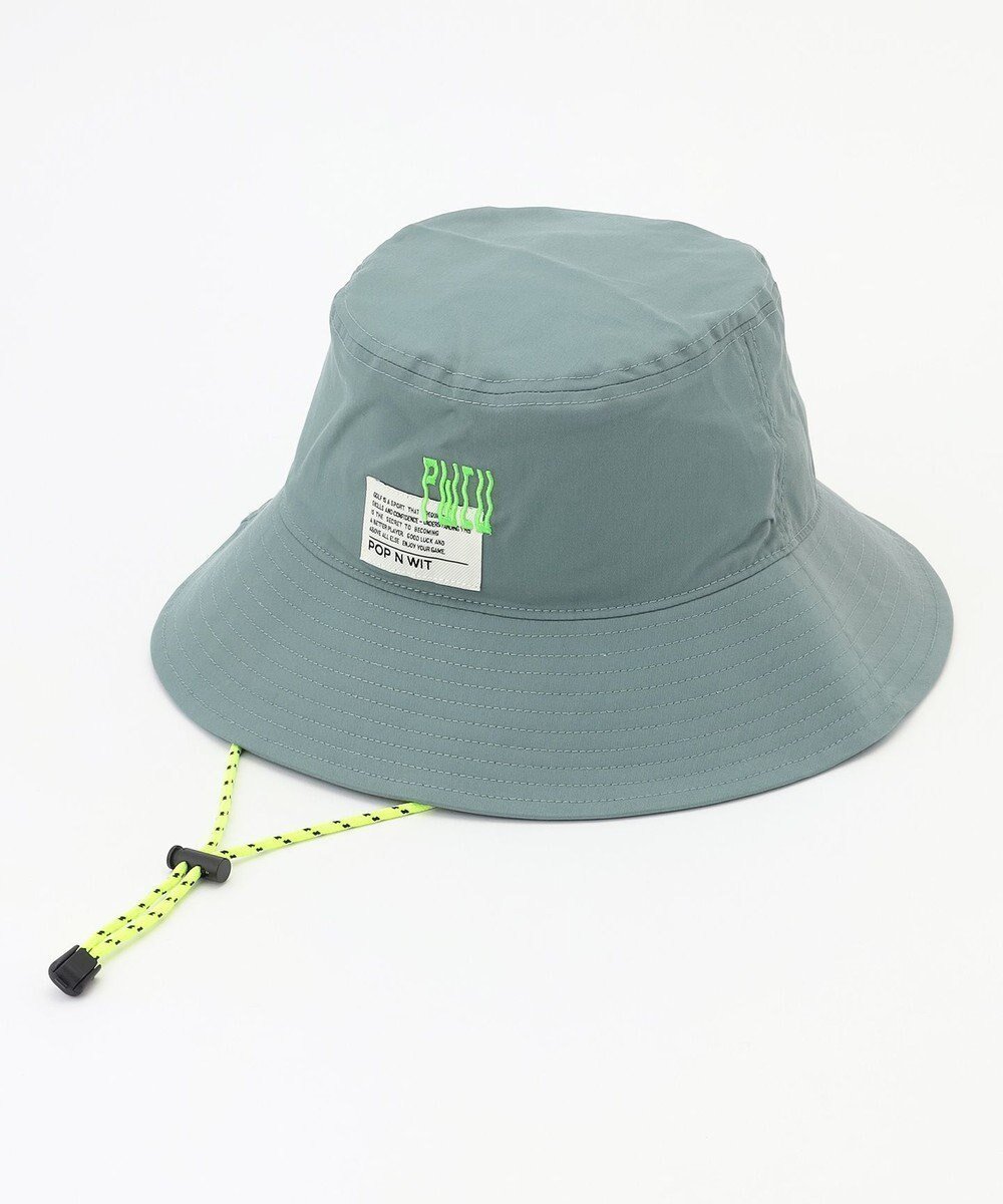 【ピーダブリュサーキュラス/PW CIRCULUS】の【UNISEX】WAVY バケットハット ゴルフ インテリア・キッズ・メンズ・レディースファッション・服の通販 founy(ファニー) ファッション Fashion レディースファッション Fashion for Women キャップ&ハット Hats & Caps 2025年 2025 2025-2026秋冬・A/W Autumn/Winter 2025–26 AW25–26 ユニセックス Unisex, Genderless アウトドア Outdoor Clothing キャップ Cap, Baseball Cap キャラクター Character, Licensed Characters クール Cool, Chic ゴルフ Golf シンプル Simple, Minimal モノトーン Monotone, Black and White 人気 Popular, Best Seller 帽子 Hat, Headwear 秋 Autumn A/W・秋冬 Autumn/Winter グレー系|ID: prp329100004756850 ipo3291000000034410457