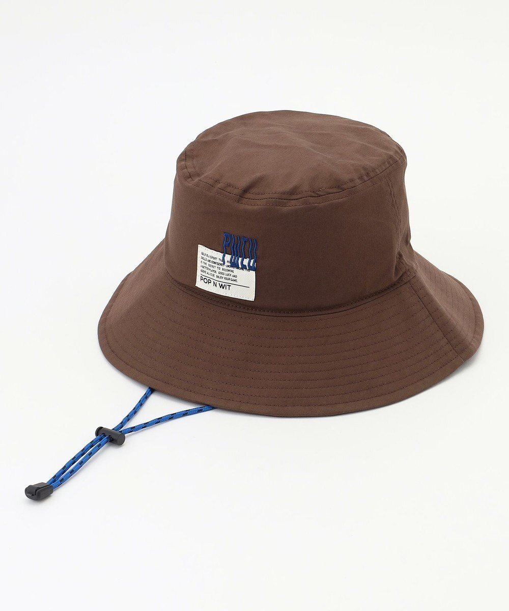 【ピーダブリュサーキュラス/PW CIRCULUS】の【UNISEX】WAVY バケットハット ゴルフ インテリア・キッズ・メンズ・レディースファッション・服の通販 founy(ファニー) ファッション Fashion レディースファッション Fashion for Women キャップ&ハット Hats & Caps 2025年 2025 2025-2026秋冬・A/W Autumn/Winter 2025–26 AW25–26 ユニセックス Unisex, Genderless アウトドア Outdoor Clothing キャップ Cap, Baseball Cap キャラクター Character, Licensed Characters クール Cool, Chic ゴルフ Golf シンプル Simple, Minimal モノトーン Monotone, Black and White 人気 Popular, Best Seller 帽子 Hat, Headwear 秋 Autumn A/W・秋冬 Autumn/Winter ダークブラウン系|ID: prp329100004756850 ipo3291000000034410459