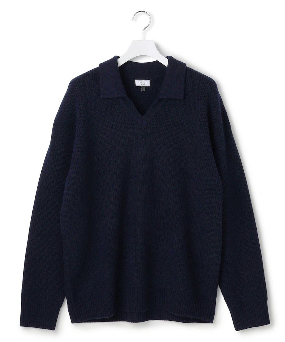 【ジェイプレスヨークストリート/J.PRESS YORK STREET】の【UNISEX】ウールカシミヤ スキッパーニットポロシャツ インテリア・キッズ・メンズ・レディースファッション・服の通販 founy(ファニー) ファッション Fashion レディースファッション Fashion for Women トップス・カットソー Cut & Sew Tops ニット Knit Tops & Sweaters シャツ・ブラウス・オフィスカジュアル Elegant Blouses & Button-Ups ポロシャツ・きれいめカジュアル Smart-Casual Polo Tops インナー Innerwear 畦 Ribbed Knit カーゴパンツ Cargo Pants, Utility Pants クラシック Classic, Timeless Style スニーカー Sneakers, Trainers センター Center, Center Line セーター Sweater, Knitwear チェスターコート Chester Coat, Long Coat デニム Denim, Jeans Material バランス Balance, Style Balance ベーシック Basic, Essential ユニセックス Unisex, Genderless リラックス Relax, Relaxed Fit ワイド Wide, Wide Fit A/W・秋冬 Autumn/Winter エレガント 上品 Elegant ネイビー系|ID: prp329100004756855 ipo3291000000034410481