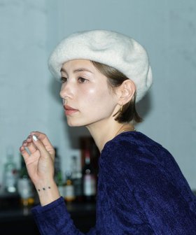 【石田製帽/ISHIDASEIBOU】のFOXベレー 人気、トレンドファッション・服の通販 founy(ファニー) ファッション Fashion レディースファッション Fashion for Women キャップ&ハット Hats & Caps シンプル Simple, Minimal フォルム Silhouette, Form ベーシック Basic, Essential 帽子 Hat, Headwear 防寒 Cold Protection, Winter-Ready 冬 Winter / This Winter おすすめ Recommended / Our Picks |ID:prp329100004756884