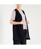 【ジェイ プレス/J.PRESS】の【WEB限定・洗える】シアートリコット ジレ ブラック系|ID: prp329100004756897 ipo3291000000034410969