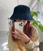 【ウィゴー/WEGO】のフリンジバケットハット デニム中濃色|ID: prp329100004756902 ipo3291000000034411052